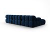 Micadoni Modulares Ecksofa Bellis 4-Sitzer Links Samt Bluvel Königsblau Bild 4