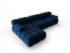 Micadoni Modulares Ecksofa Bellis 4-Sitzer Links Samt Bluvel Königsblau Bild 3