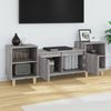 vidaXL TV-Schrank Grau Sonoma 160 x 35 x 55 cm Holzwerkstoff [821194] Bild 3
