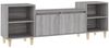 vidaXL TV-Schrank Grau Sonoma 160 x 35 x 55 cm Holzwerkstoff [821194] Bild 2