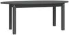 vidaXL Couchtisch Grau 110x55x45 cm Massivholz Kiefer 822344 Bild 2