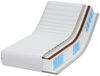 vidaXL Matratze Weiß 70 x 140 cm Taschenfeder 4106424 Bild 2