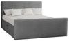 Kaiser Möbel Boxspringbett Trento mit Bettkasten, Topper und Bonellmatratze, VELO Stoff (Komplett-Set (Bettgestell, Matratze, Topper), mit Topper mit Bettkasten antibakterieller Bezug einfache Montage Bild 4