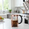 Bodum Caffettiera French Press System Kaffeebereiter 1,0l Kupfer Bild 4