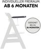 Hauck Hochstuhl Essbrett Alpha Wooden Tray aus FSC® zertifiziertem Buchenholz, Esstisch für hauck Holzhochstuhl Alpha+ und Beta+, Erhöhter Rand, Glatte Oberfläche (Dark Grey) Bild 3