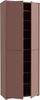 Schuhschrank >ALICE SPRINGS< 4 türen, push to open, terrakottafarbig - 74,5x191,9x34,9cm (BxHxT) Bild 5