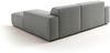 KAWOLA Sofa RANI Ecksofa Feincord grau Recamiere rechts 71 x 189 x 228 cm Bild 5