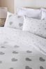 Next Bett-Set Wendbarer Bettbezug und Kissenbezug mit Herzmotiv, Bezug: Polyester (recycelt), Baumwolle Bild 4