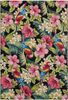 Hanse Home Tropical Feeling In- & Outdoor Teppich – Flachgewebe Jungel Blumen Flower Florales Design, ÖKO-TEX Wetterfest & UV-beständig für Balkon, Terrasse, Garten, Wohnzimmer – Bunt, 200x285 cm Bild 3