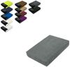 EXKLUSIV HEIMTEXTIL Frottee Spannbettlaken 90 - 100 x 200 cm Grau 80% Baumwolle 20% Polyester Öko - Tex Zertifiziert Bed-Sheet Bettlaken Spannbetttuch Topper Leinentuch Bild 5