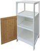 HTI-Living Weiß mit Tür in Holzoptik Badschrank Ilian Bild 3