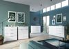 Sideboard >M-404< (BxHxT: 134x102x42 cm) in weiss - 134x102x42cm (BxHxT) Bild 4