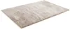 Vente-unique - Hochflorteppich ultraweich - 140 x 200 cm - Taupe mit Beige-Schimmer - DOLCE Bild 1