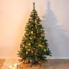 HI Weihnachtsbaum mit Ständer aus Metall Grün 180 cm 438382 Bild 4