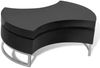 vidaXL Couchtisch Form-Verstellbar Hochglanz Schwarz 240425 Bild 2