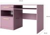 Compleo Schreibtisch mit Schublade und Tür, goldene Elemente, ALEX II, glamour design Bild 4