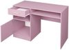 Compleo Schreibtisch mit Schublade und Tür, goldene Elemente, ALEX II, glamour design Bild 3