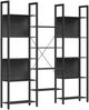 Vasagle Bücherregal Leiterregal, 24 x 158 x 166 cm, 14 Ablagen, Metall Bild 3