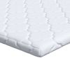 vidaXL Kokosnuss Topper Weiß 80 x 200 cm Jacquard-Stoff 4106391 Bild 2