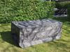 Wetterfeste Gartenmöbel Schutzhülle Abdeckung für Gartentisch max. 160cm Bild 4