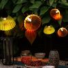 LED Außenlampe, Lichterkette, 10-flammig, bunt, L 360 cm Bild 2