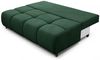 Sofa 3-Sitzer mit Schlaffunktion XENIO in Stoff Soft Grün Bild 4