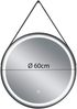 MIRRORS AND MORE 'Finchen' LED-Lichtspiegel Metall, 15W, 1650lm, 4000K, IP44, Ø60cm Bild 3