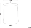 Aufbewahrungskorb SILOPI Baumwolle Beige Bild 2