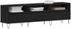 vidaXL TV-Schränk Schwarz Eichen-Optik 150 x 30 x 44,5 cm 862877 Bild 3