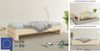 OTTO home Massivholzbett Imme, ausziehbar 90cm-180cm, ideal für Schlafbesuch, mit Lattenrost (Liegefläche 2x 90x200cm), Massive Kiefer, Schubkasten optional, Belastbarkeit 180 KG Bild 3