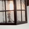 Außenleuchte, Wandlampe, ALU-Druckguss Glas, H 40 cm Bild 2