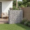 vidaXL Gabionen Hochbeet 2 pcs Silber 170 x 50 x 150 cm 3422234 Bild 5