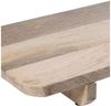 XL Holz-Servierbrett 100x28cm Holzplatte Servierplatte Buffetbrett Schneidebrett Bild 2
