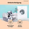 Wahre Tierliebe Tierbett - Blume - Premium Bett für Hunde/ Katzen - 2in1 zum umstülpen Bild 3
