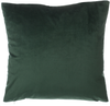 Kissen 2er Set Pflanzenmuster FREESIA Samtstoff 45 x 45 cm Dunkelgrün Bild 5