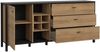 Sideboard >Hialeah< in Riviera Eiche - 186,3x85,1x40,2cm (BxHxT) Bild 5