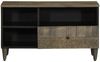 vidaXL TV-Schrank 80x33x46 cm Massivholz Mango 4017809 Bild 3