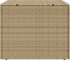 vidaXL Gartentruhe Beige 291L Poly Rattan 365339 Bild 5