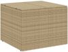 vidaXL Gartentruhe Beige 291L Poly Rattan 365339 Bild 2