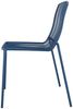 Mori Outdoor Stuhl aus Stahl blau ohne Armlehnen Bild 4