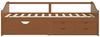 vidaXL Tagesbett 3-Sitzer Schubladen Honigbraun Kiefernholz 90x200 cm 322171 Bild 5