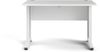 Dmora Schreibtisch Amigos, Mehrzweckschreibtisch, Bürotisch für PC, Eckschreibtisch, 120x80 h75 cm, Weiß Bild 4