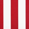 vidaXL Markisenersatzstoff Rot und Weiß 450 x 350 cm Polyester 3444312 Bild 3