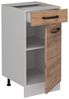 Küchenunterschrank R-Line Goldkraft Eiche 40 cm ohne Arbeitsplatte Vicco Bild 3