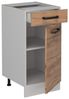 Küchenunterschrank R-Line Goldkraft Eiche 40 cm ohne Arbeitsplatte Vicco Bild 4