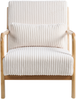 Sessel SORSELE Cord Weiß Bild 5