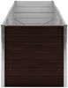 vidaXL Garten-Hochbeet Braun 240 x 80 x 77 cm Verzinkter Stahl 45713 Bild 4