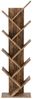 Mondeer Bücherregal in Baumform aus Holz Bücherschrank, Würfelregal exquisites 9 lagiges, einfaches Design und Platzsparen Bild 1