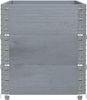 vidaXL Paletten-Aufsatzrahmen 3 Stk. Grau 100x50 cm Massivholz Kiefer 3295372 Bild 4
