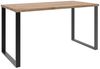 Schreibtisch >HOME DESK< in Plankeneiche Nachbildung - 140x75x70cm (BxHxT) Bild 4